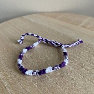 Gillian Bracelet, anklet, trendy, comfortable, tie, embroidery thread, woven, gi